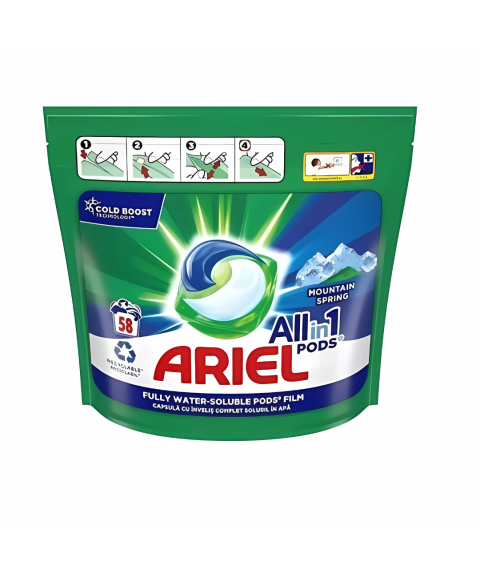 Detergent capsule Ariel 65 buc